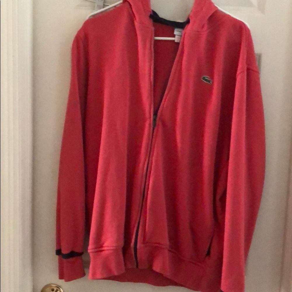 Lacoste zip hoodie